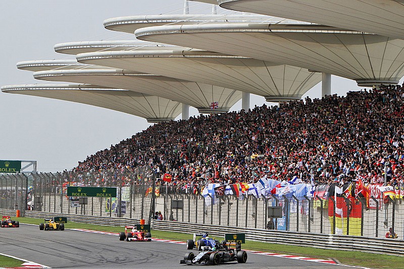 FIA公布2017年F1赛历,中国大奖赛定于4月9日