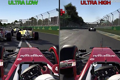 F1 2016: ilyen ultra alacsony és ultra magas grafikai beállításokkal a játék