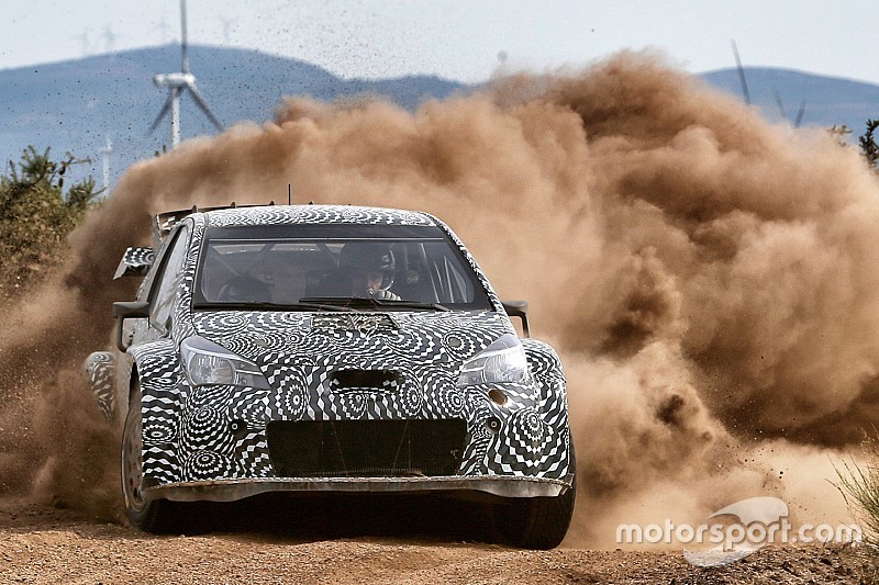 Toyota prueba el Yaris WRC en Cataluña