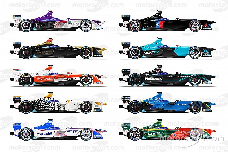 Galería: los coches de la temporada 2016/2017 de Fórmula E