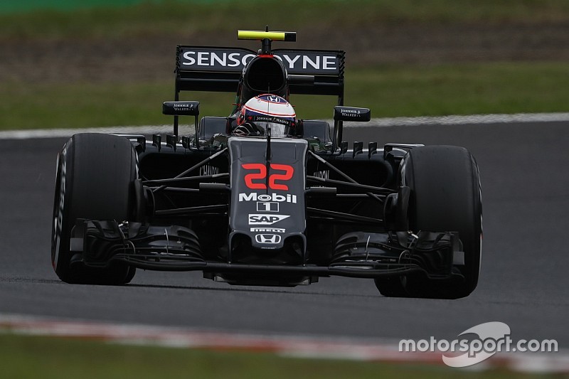 Button is nergens op Suzuka: