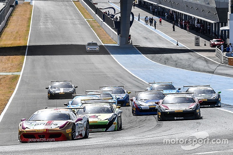 Ferrari Challenge Europe: Grossmann, Smeeth e Prinoth dominano a Jerez