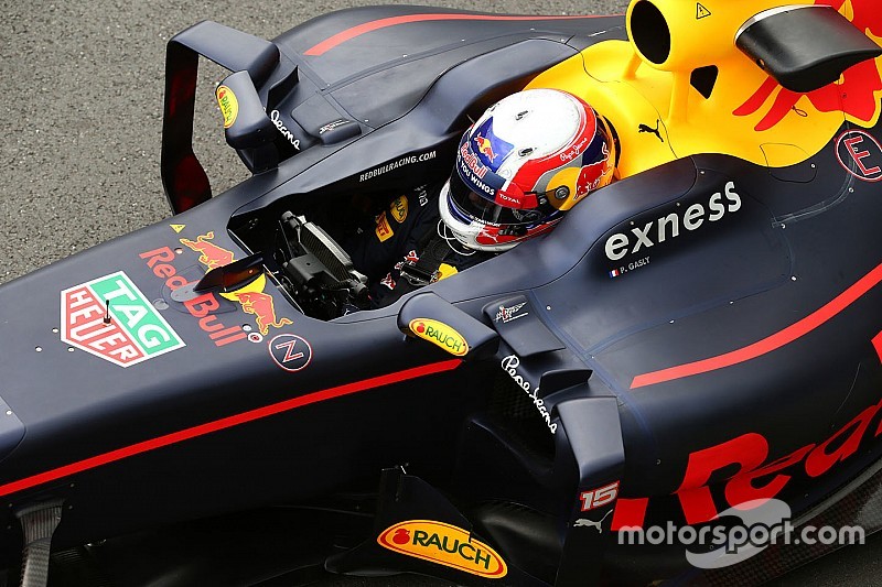 Pierre Gasly fährt Pirelli-Reifentests für Red Bull Racing in Abu Dhabi