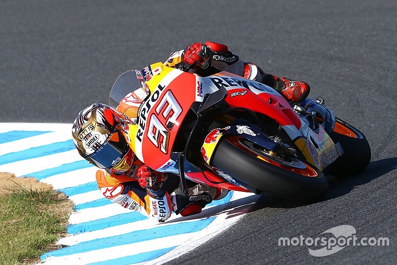 Márquez: “El objetivo es estar en el podio, no la victoria”