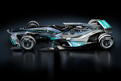 Designstudie: Formel-1-Auto von Mercedes im Jahr 2030