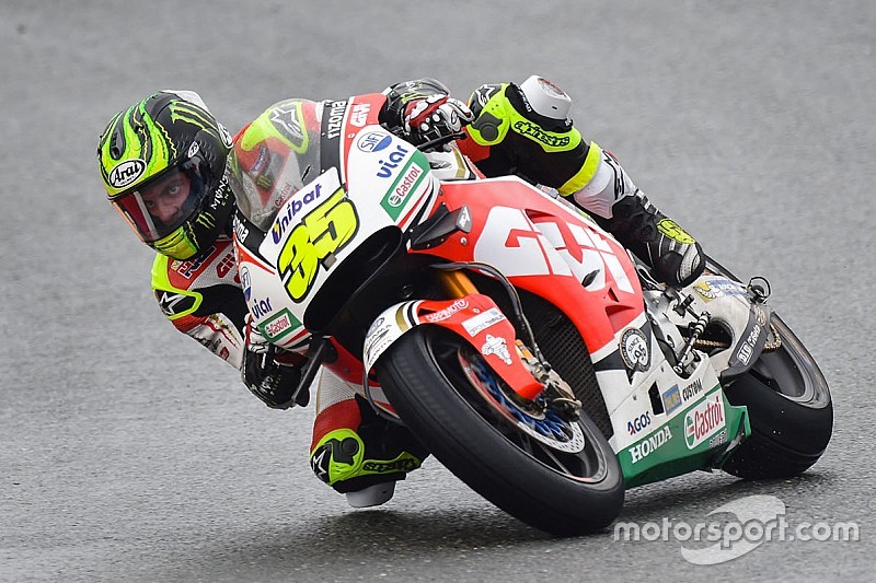 MotoGP Phillip Island: Crutchlow bei verregnetem Trainingsauftakt vorn