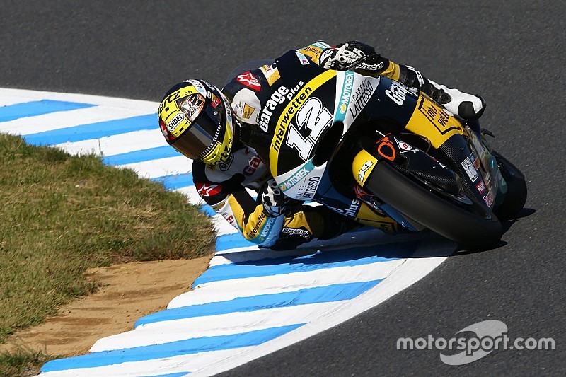 Moto2オーストラリア予選:転倒続出の予選を制したのは、ルティ。中上も転倒し12番手