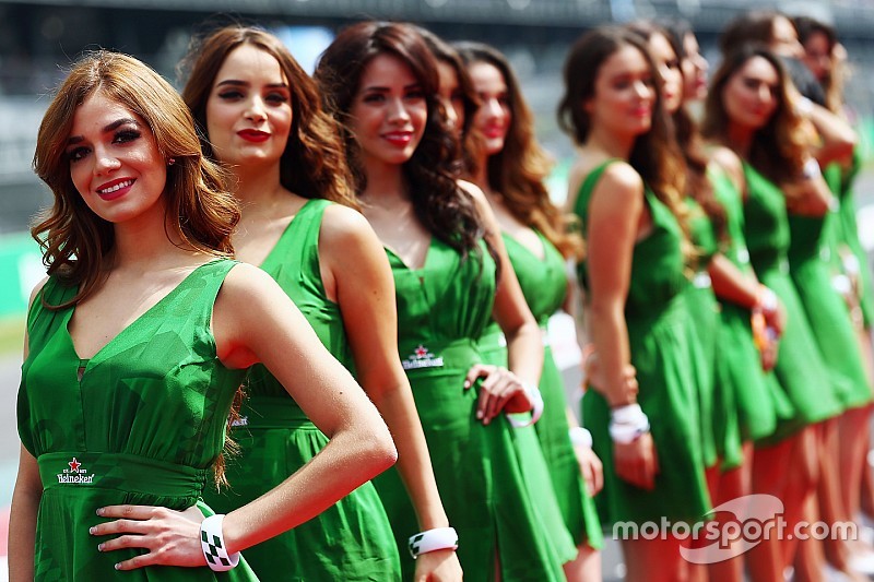 Las chicas de la parrilla del GP de México