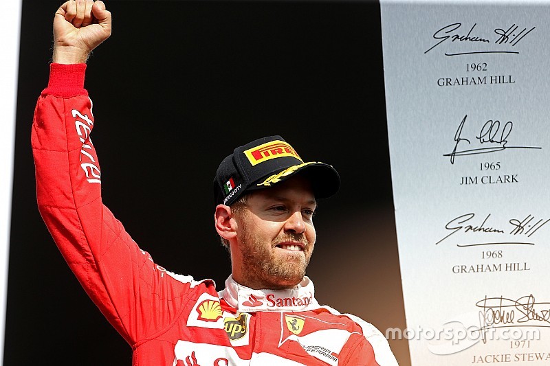 Vettel champion avec Ferrari :