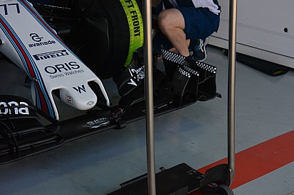 Technique - Williams scrute son aileron avant