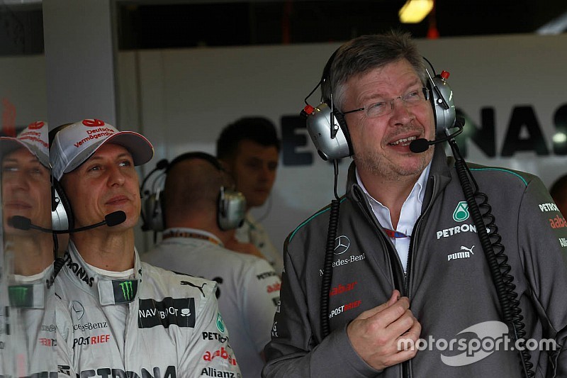 Brawn geeft opheldering over uitlatingen herstel Schumacher