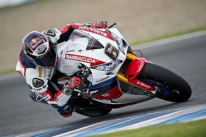 Bildergalerie: Stefan Bradl testet sein neues Honda-Superbike