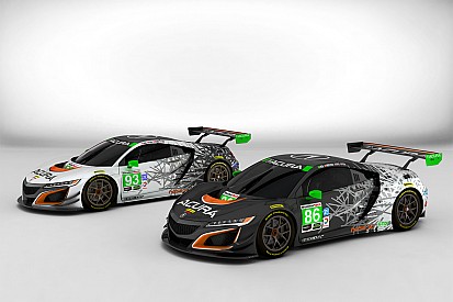 Acura публікує лівреї NSX на сезон IMSA 2017 року