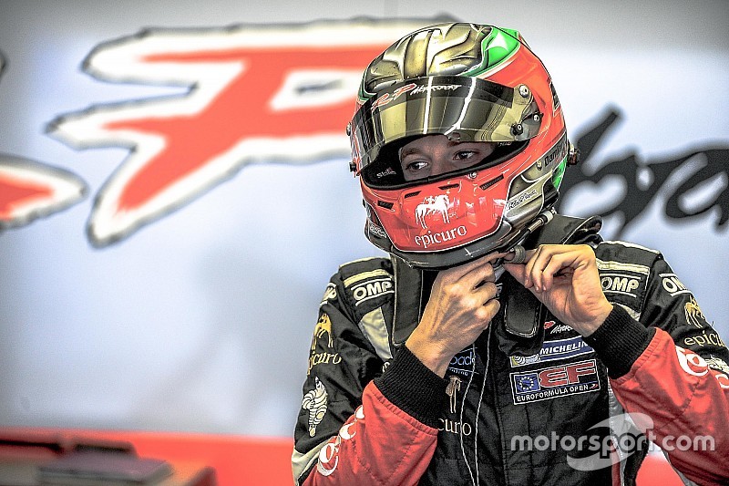 Damiano Fioravanti rejoint la F3.5 avec RP Motorsport
