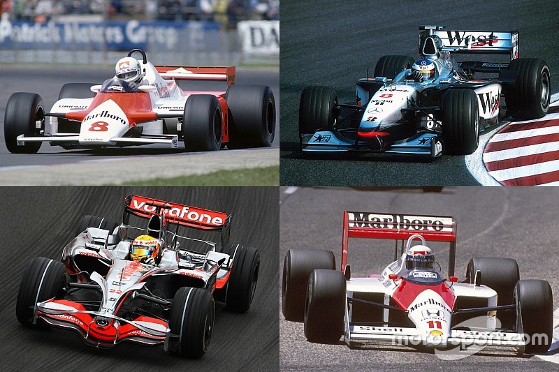 Galería: del McLaren MP4/1 al MP4-31