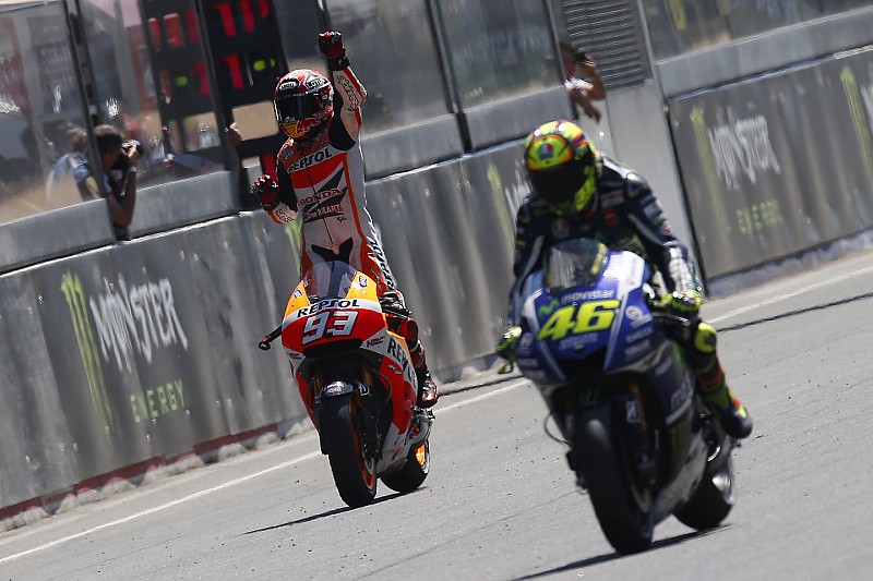 Diaporama - Rossi et Márquez ont chacun 33 victoires avec Honda