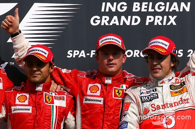 GALERIA: Confira os 10 últimos vencedores do GP da Bélgica