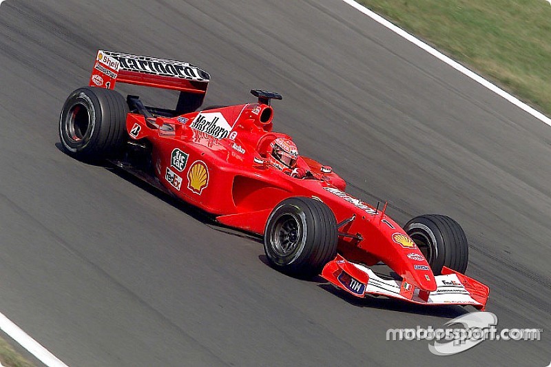 Ferrari do tetracampeonato de Schumacher vai a leilão
