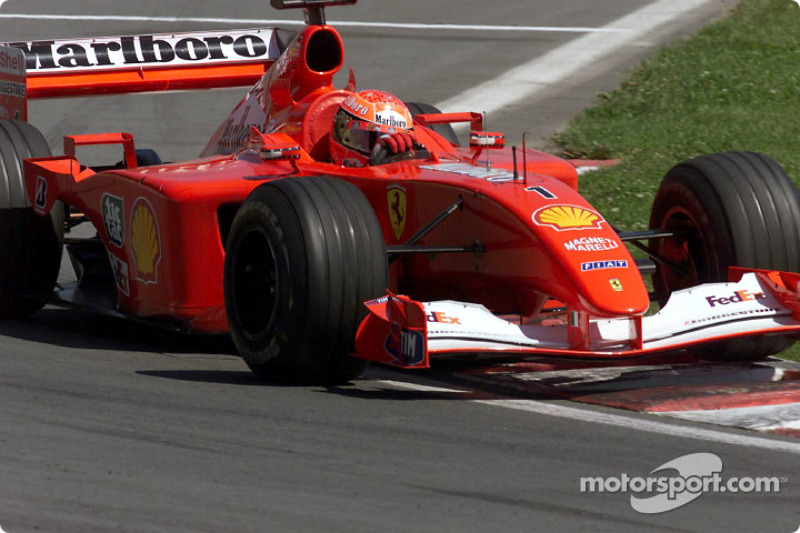 38. Canadá 2001, Ferrari F2001