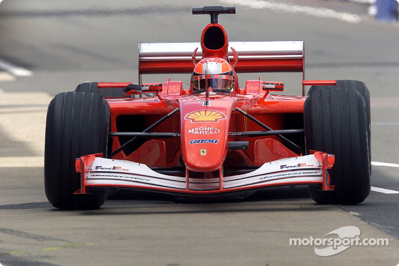 Silverstone 2001: Ferrari F2001