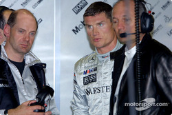 Adrian Newey, David Coulthard ve Ron Dennis
