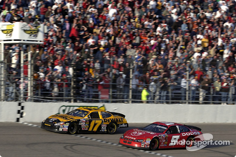 Rockingham 2004: Matt Kenseth und Kasey Kahne
