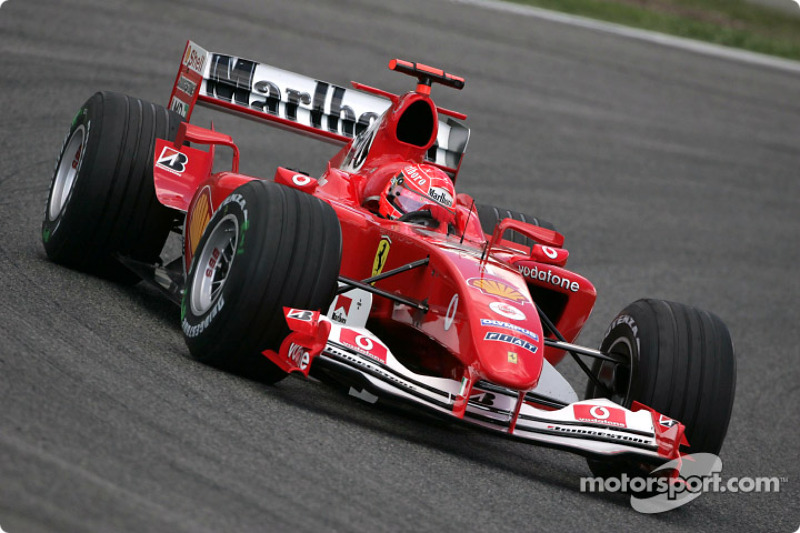 2004: Михаэль Шумахер, Ferrari F2004