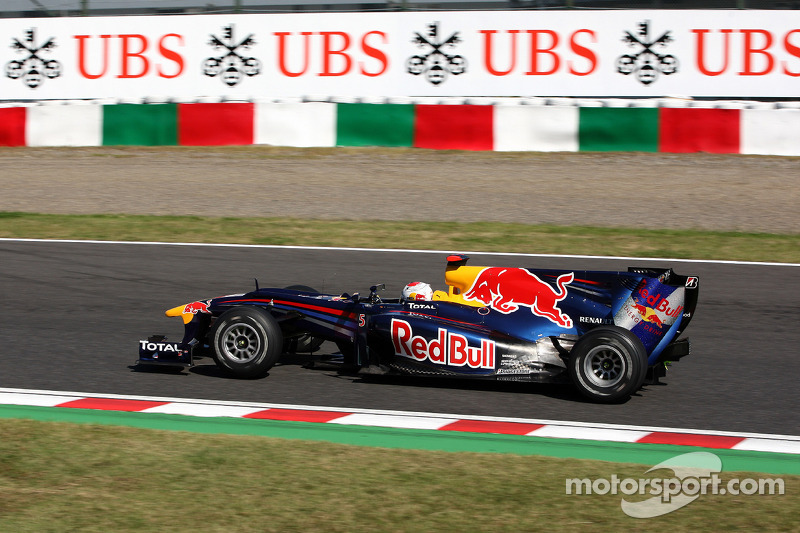 2010 - Suzuka: Sebastian Vettel, Red Bull-Renault RB6