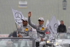 Gary Paffett, Team HWA AMG Mercedes, AMG Mercedes C-Coupe Christian Vietoris, Team HWA AMG Mercedes, AMG Mercedes C-Coupe