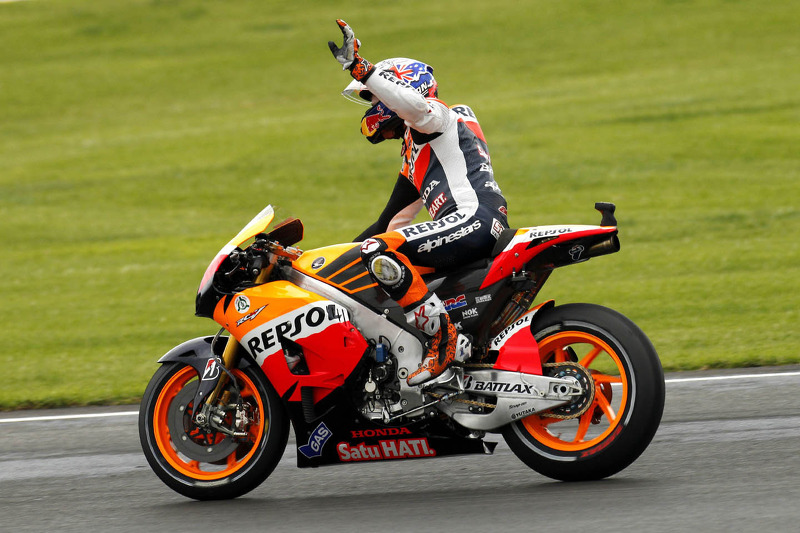 Casey Stoner au Grand Prix de Valence 2012.