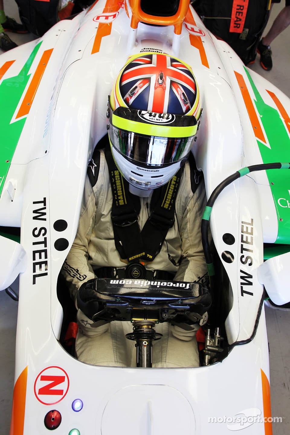 James Calado, Sahara Force India VJM06 Test Driver