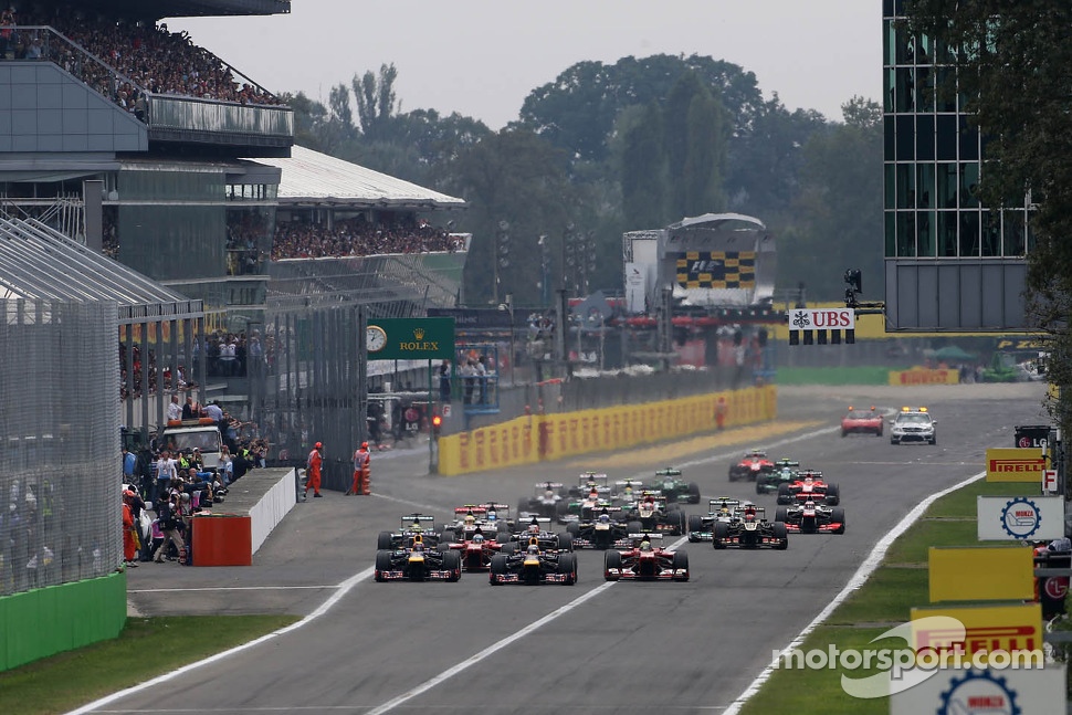 Start of the race