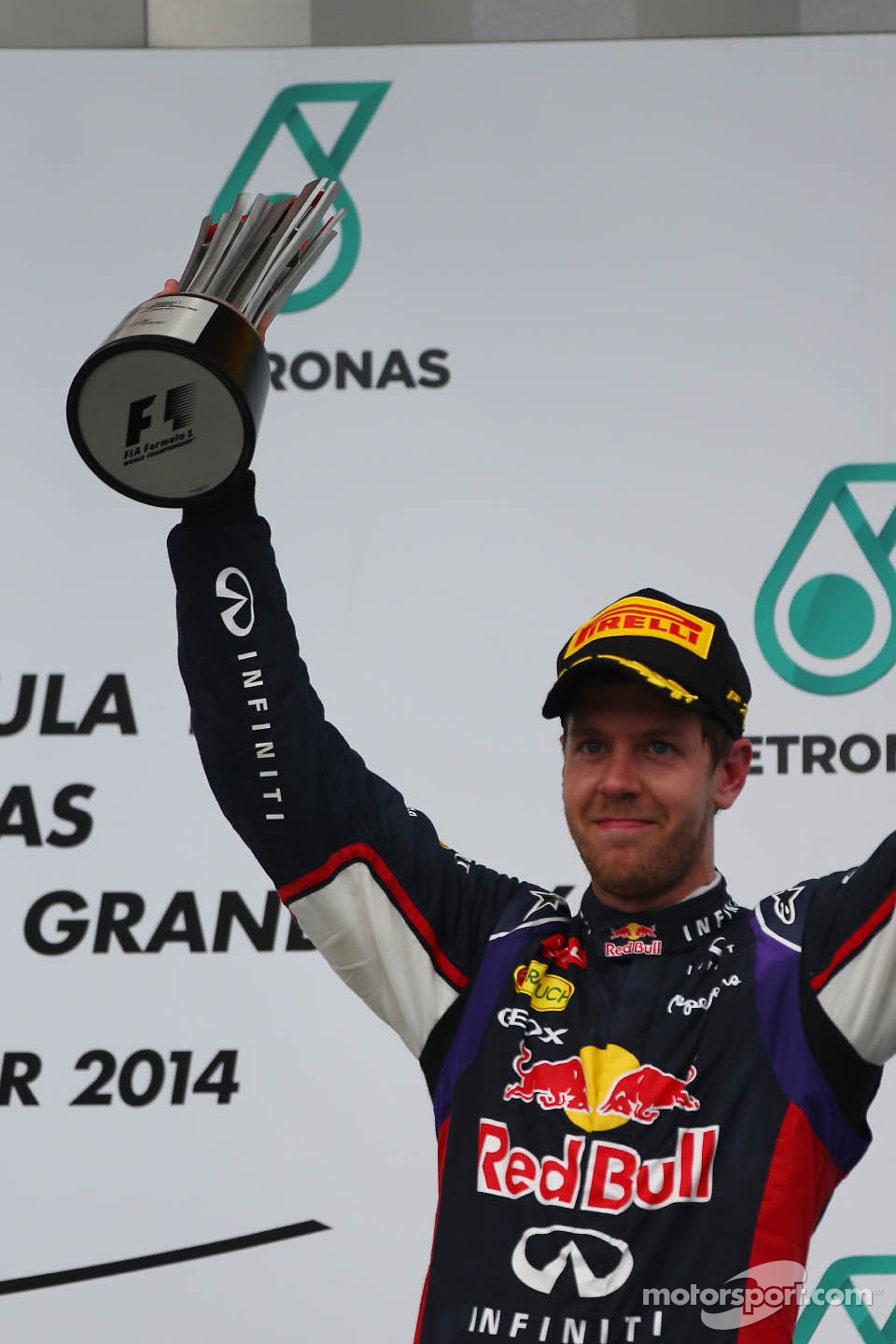 third place Sebastian Vettel, Red Bull Racing