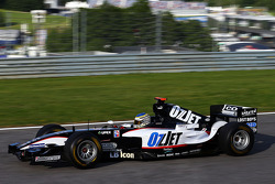 Patrick Friesacher, está com sua PS05 Minardi