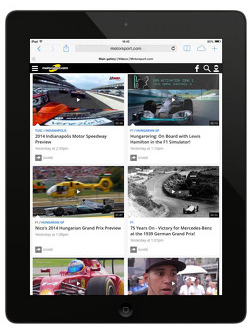 Presentación de la quinta generación de Motorsport.com