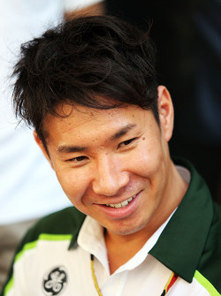 Kamui Kobayashi, Caterham con i giornalisti