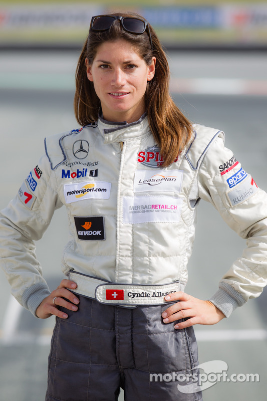 Cyndie Allemann at 24 Hours of Dubai