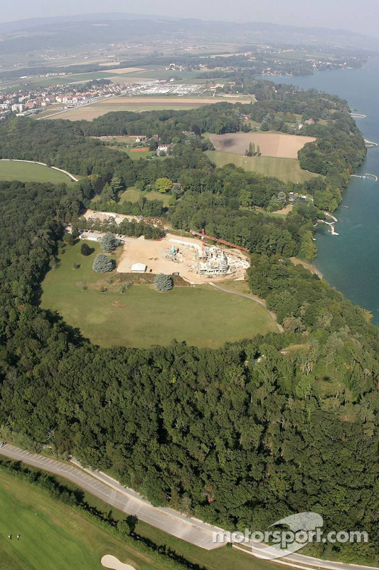 Visit of Michael Schumacher's house in Gland, Switzerland at Visit of