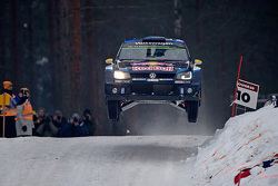Andreas Mikkelsen und Ola Floene, Volkswagen Polo WRC, Volkswagen Motorsport