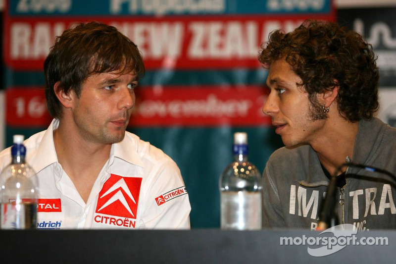 Rallye Neuseeland 2006: Sébastien Loeb und Valentino Rossi