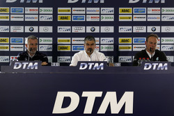 Pressekonferenz mit Jens Marquardt, BMW; Dieter Gass, Audi Sport; Ulrich Fritz, Mercedes AMG