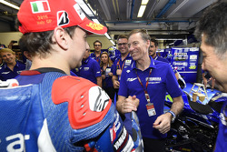 1. Jorge Lorenzo und Lin Jarvis, Yamaha Factory Racing
