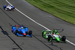 Sebastien Bourdais, KVSH Racing, und Tony Kanaan, Chip Ganassi Racing, Chevrolet