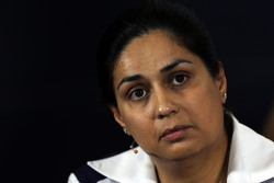 Monisha Kaltenborn, Sauber teambaas in de FIA persconferentie