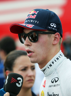 Daniil Kvyat, Red Bull Racing con i giornalisti