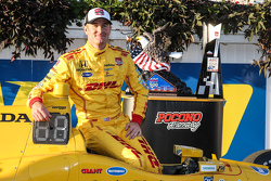 Il vincitore Ryan Hunter-Reay, Andretti Autosport Honda