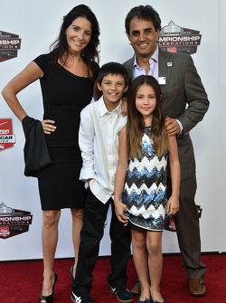 Juan Pablo Montoya, Team Penske Chevrolet con su familia