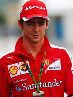Esteban Gutierrez, Ferrari Piloto de pruebas y de reserva