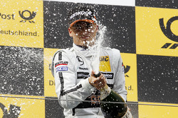 Podium: 3. Pascal Wehrlein, HWA AG Mercedes-AMG
