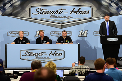 Gene Haas, Clint Bowyer und Tony Stewart, Stewart-Haas Racing